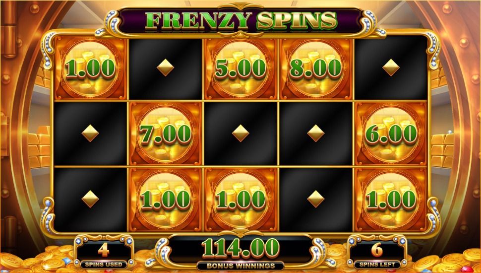 Big Money Frenzy - Bonus Features