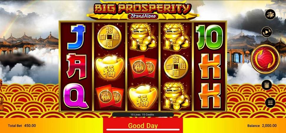 Big prosperity sa slot mobile