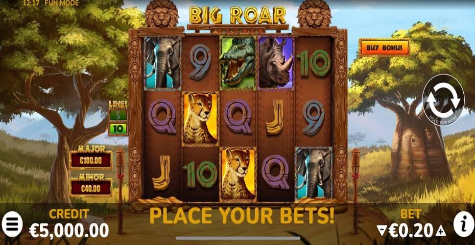 Big Roar slot mobile