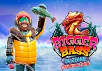 Bigger Bass Blizzard Christmas Catch logo