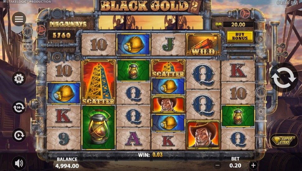 Black Gold 2 Megaways Slot by Stakelogic preview