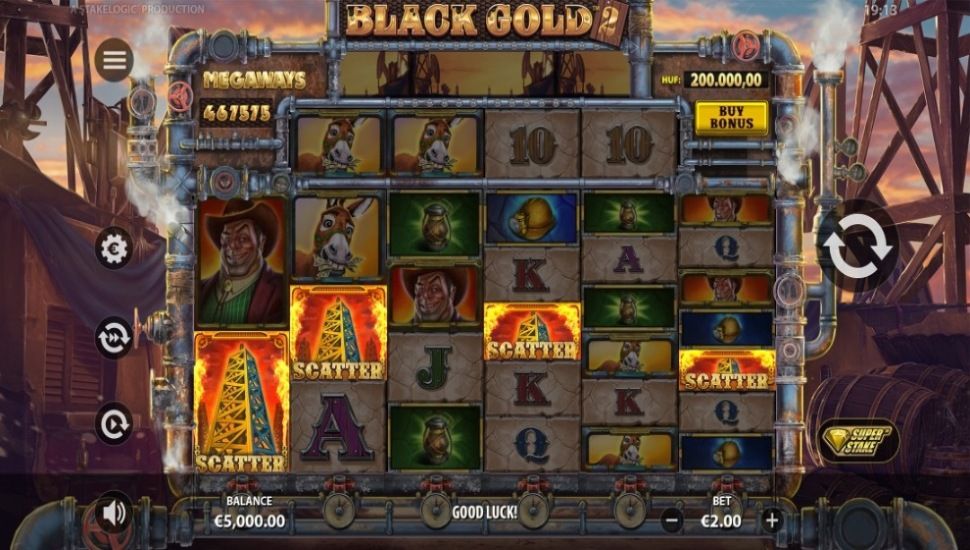 Black Gold 2 Megaways - Bonus Features