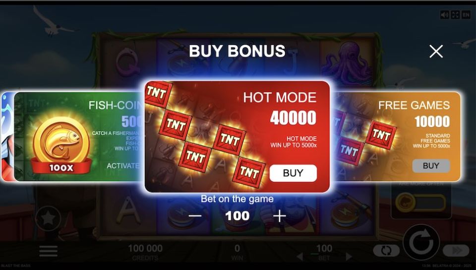 Blast the Bass slot Free Spins & Hot Mode