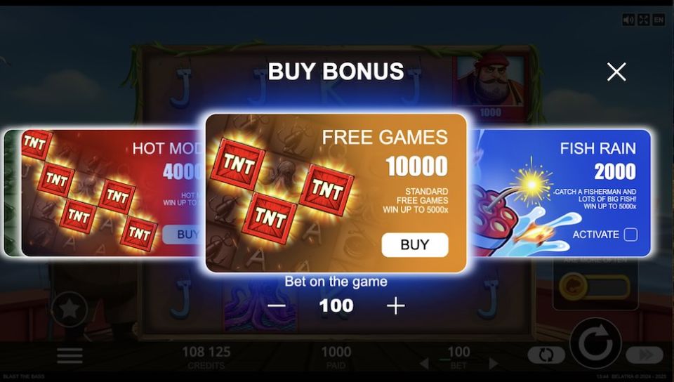 Blast the Bass slot Buy Bonus