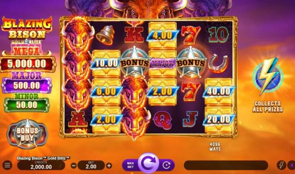 Blazing Bison Gold Blitz