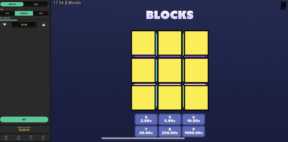 Blocks instant game mobile