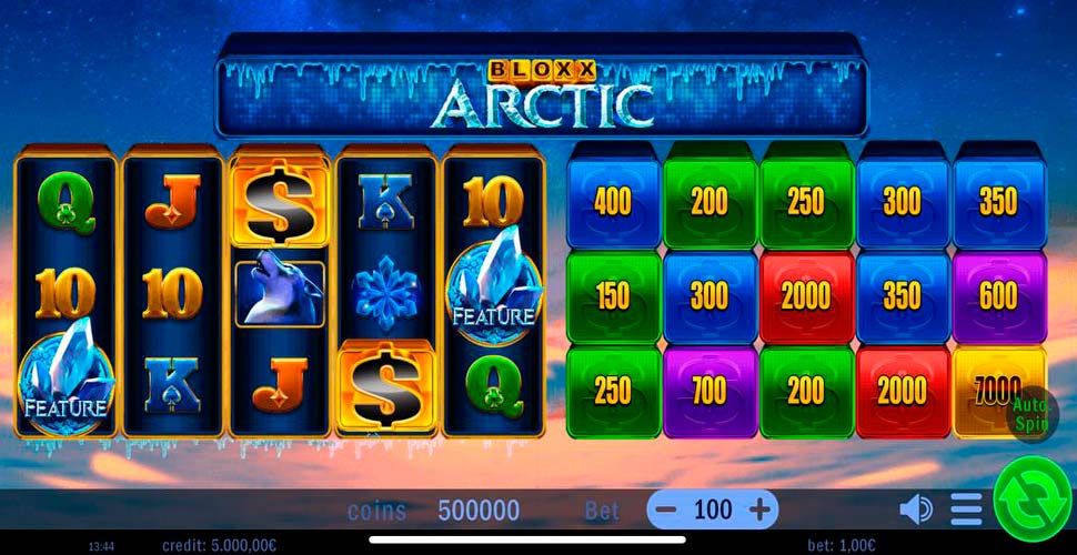Bloxx Arctic slot mobile