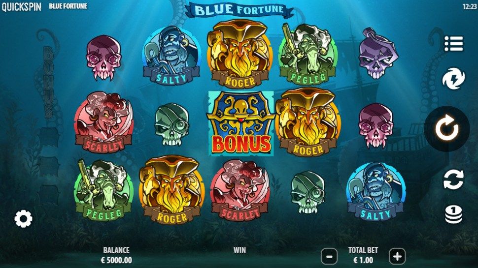 Blue Fortune Slot by Quickspin preview