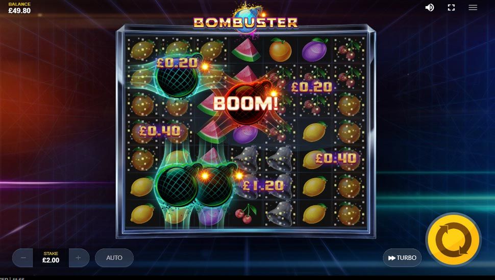 Bombuster slot free spins