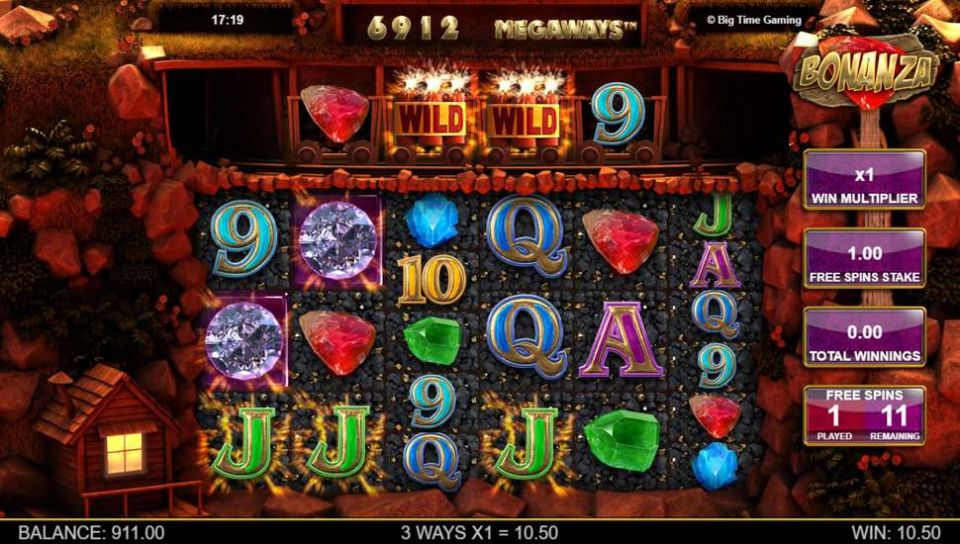 Bonanza Megaways slot Free spins