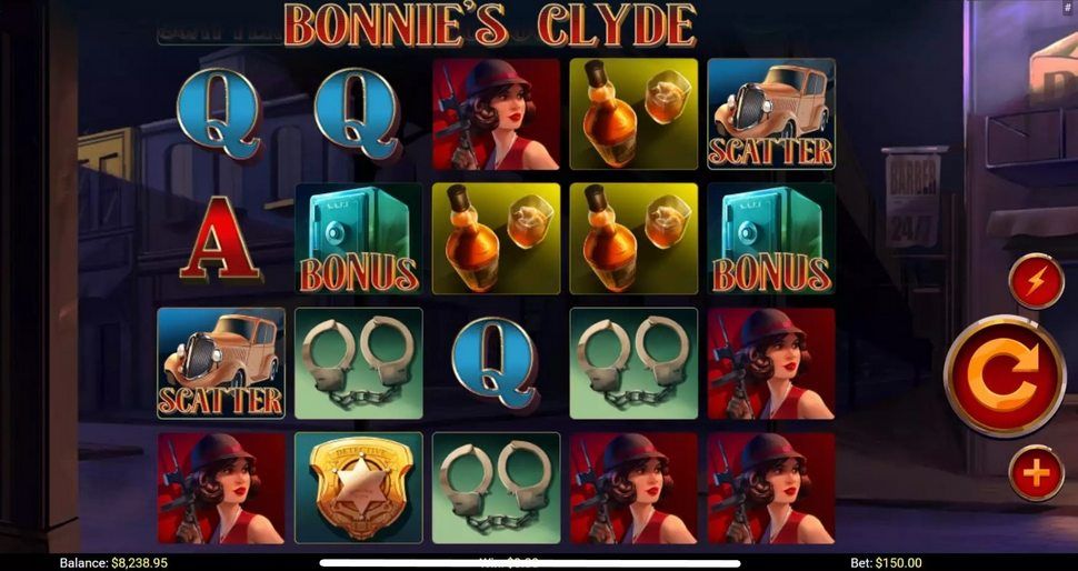 Bonnies clyde slot mobile