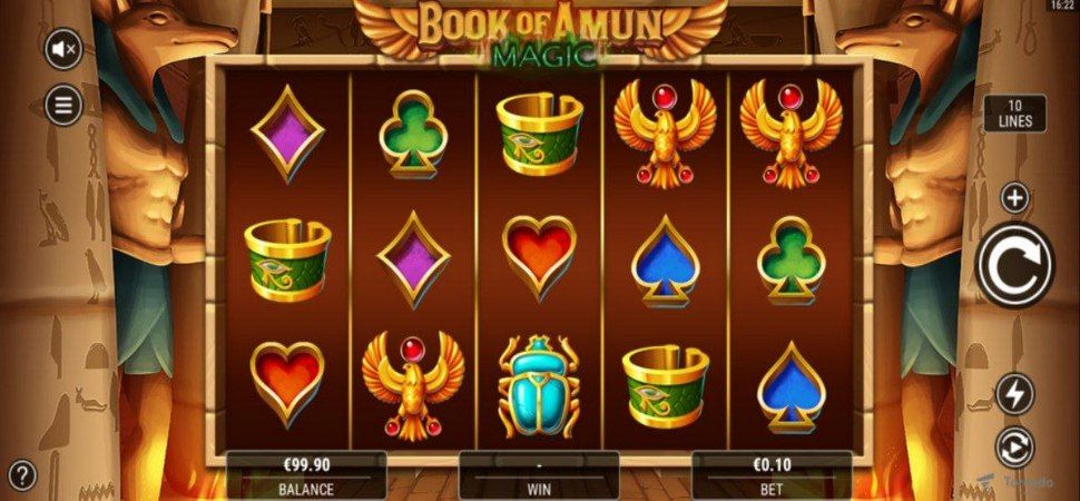 Book of Amun Magic slot mobile