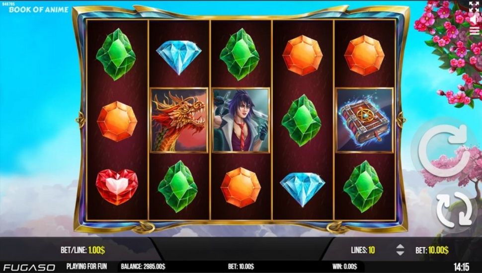 Book of Anime slot