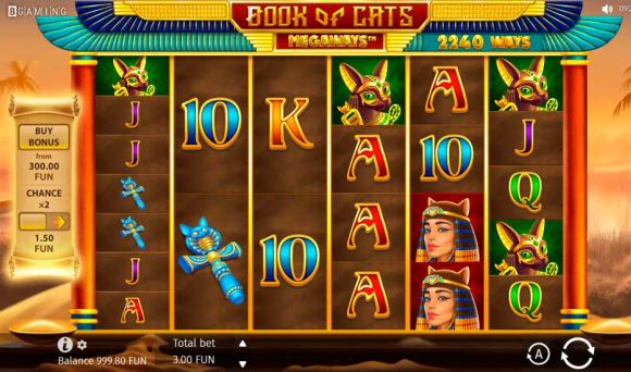 Book of Cats Megaways