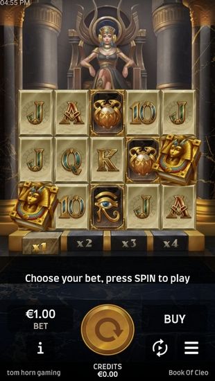 Book of Cleo slot mobile