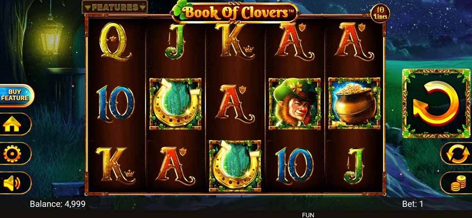 Book Of Clovers slot mobile