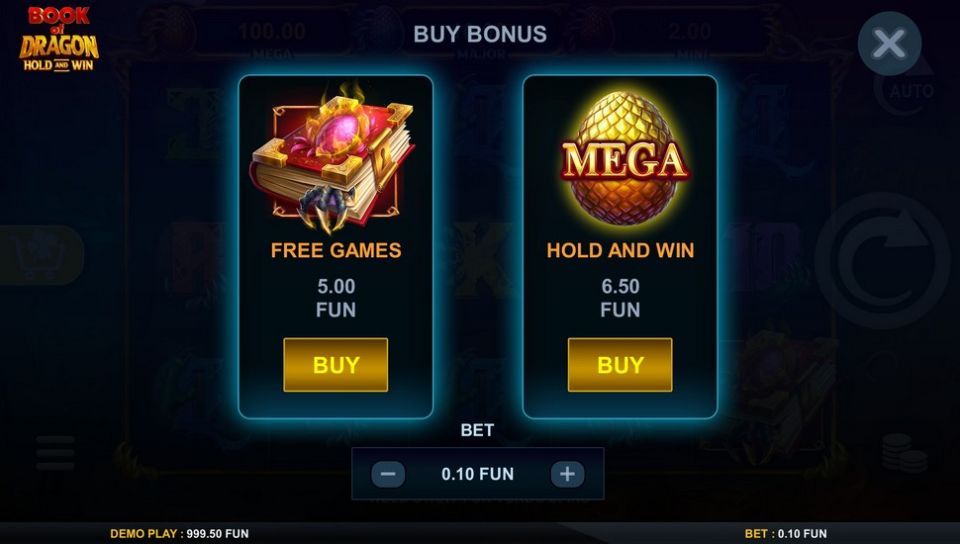 Book Of Dragon Hold And Win slot bonus buy