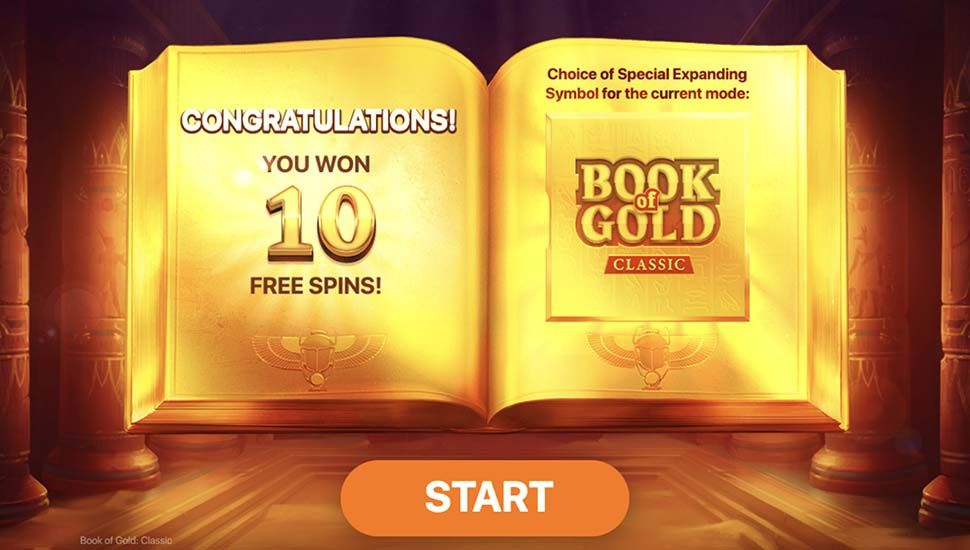 Book of Gold Classic slot free spins
