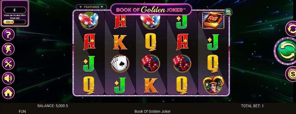 Book of Golden Joker slot mobile