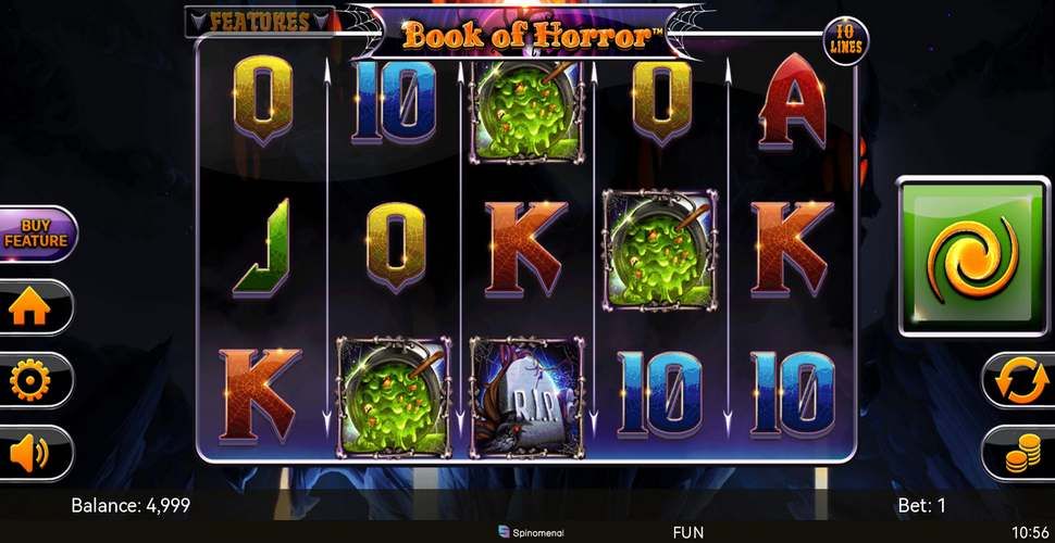 Book Of Horror Slot Mobile