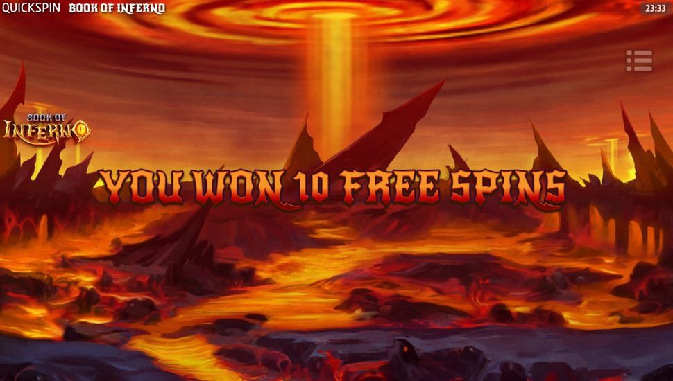 Book of Inferno Slot - Free Spins