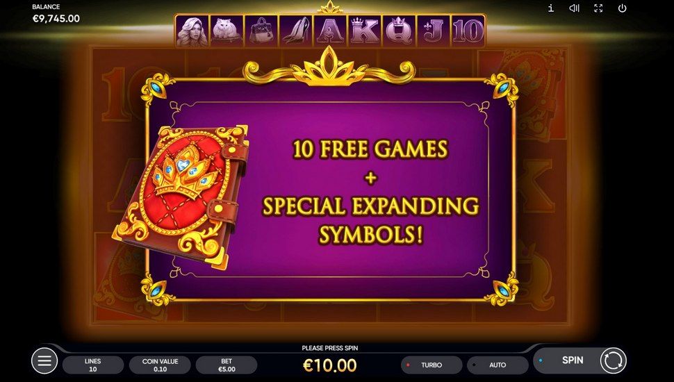 Book of Lady Slot - Free Spins