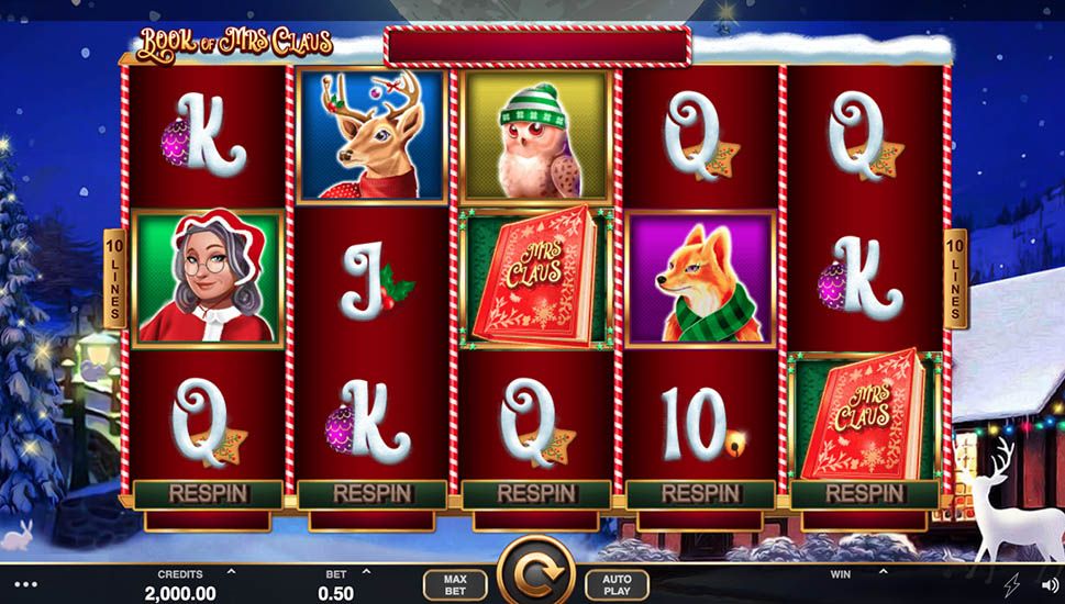 Book of Mrs Claus slot preview