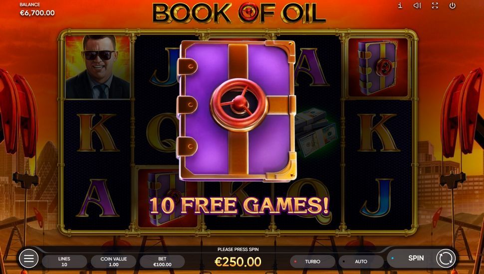 Book of Oil Slot - Free Spins