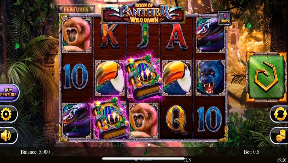 Book of panther wild dawn slot mobile