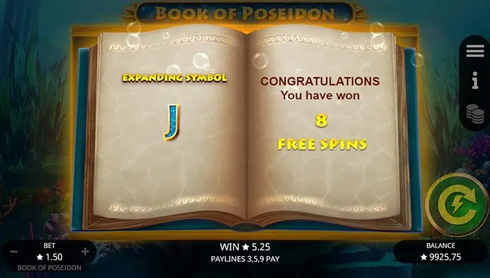 Book of Poseidon slot machine