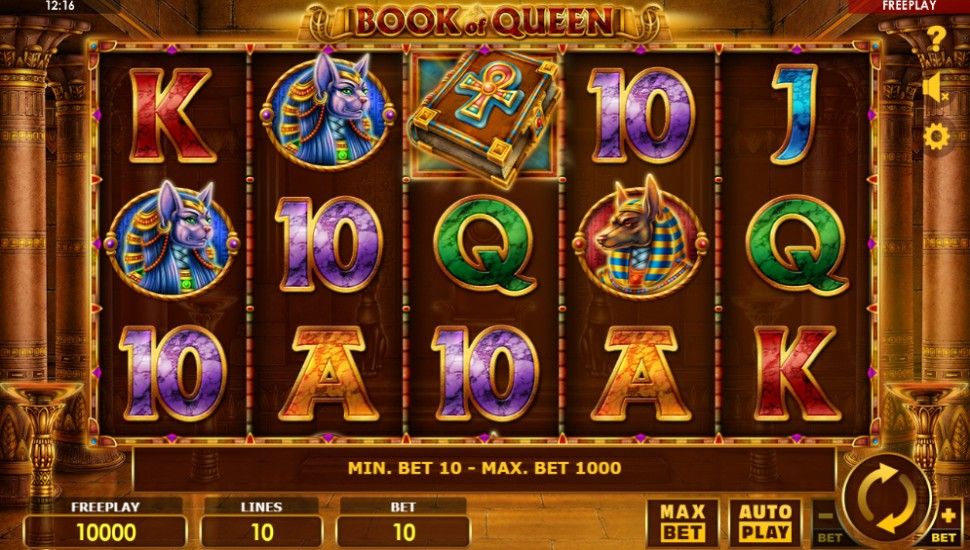 Book of Queen Slot by Amatic