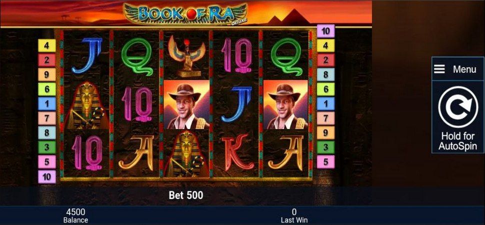 Book of Ra Deluxe slot mobile