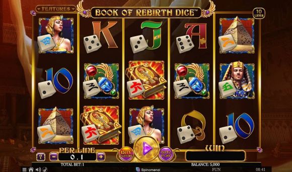 Book of Rebirth Dice