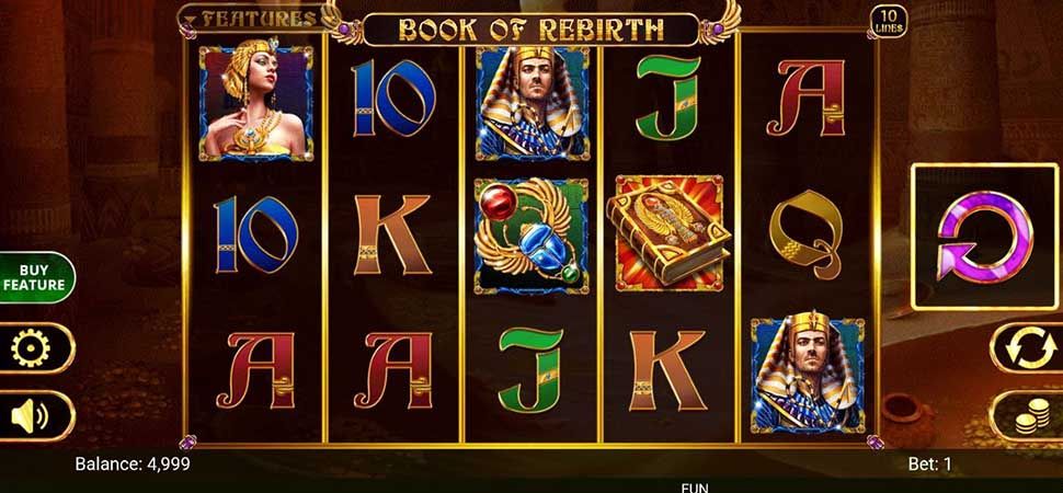 Book Of Rebirth slot mobile