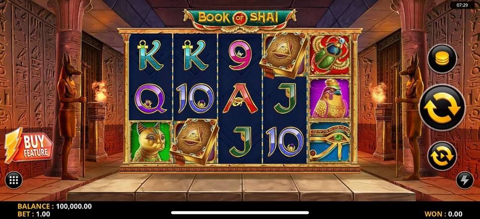 Book of shai slot mobile