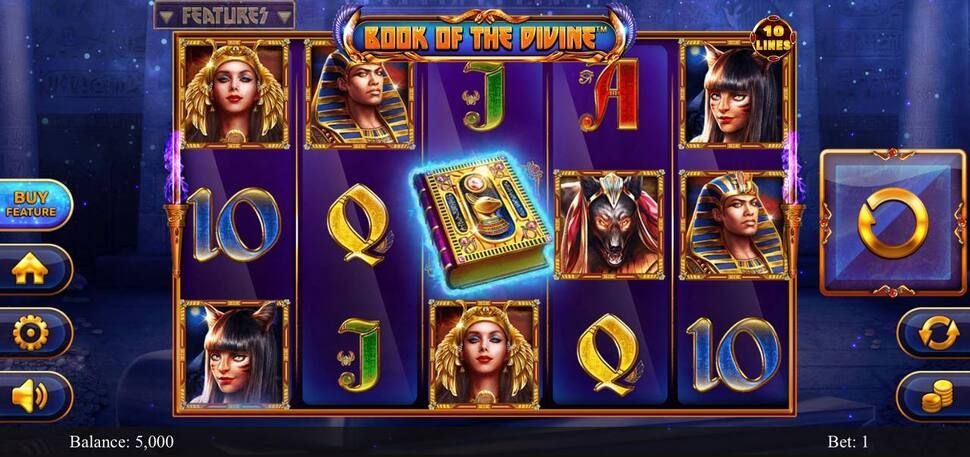 Book of the divine: egyptian darkness slot mobile