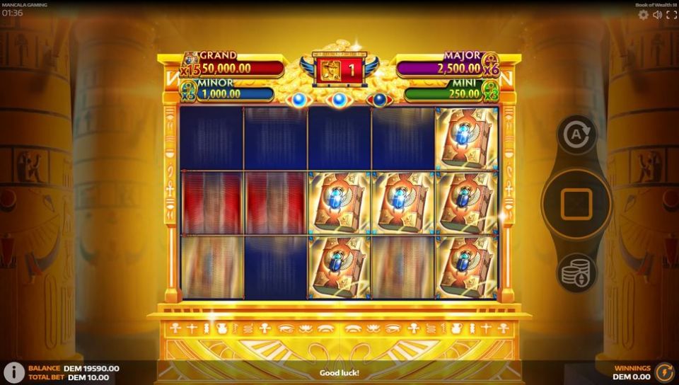 Book of Wealth 3 Slot Jackpot Bonus Game