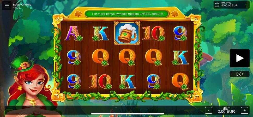 Boots of gold slot mobile
