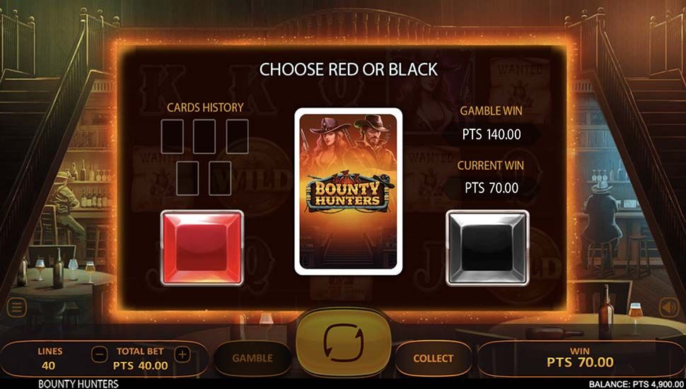Bounty Hunters slot gamble