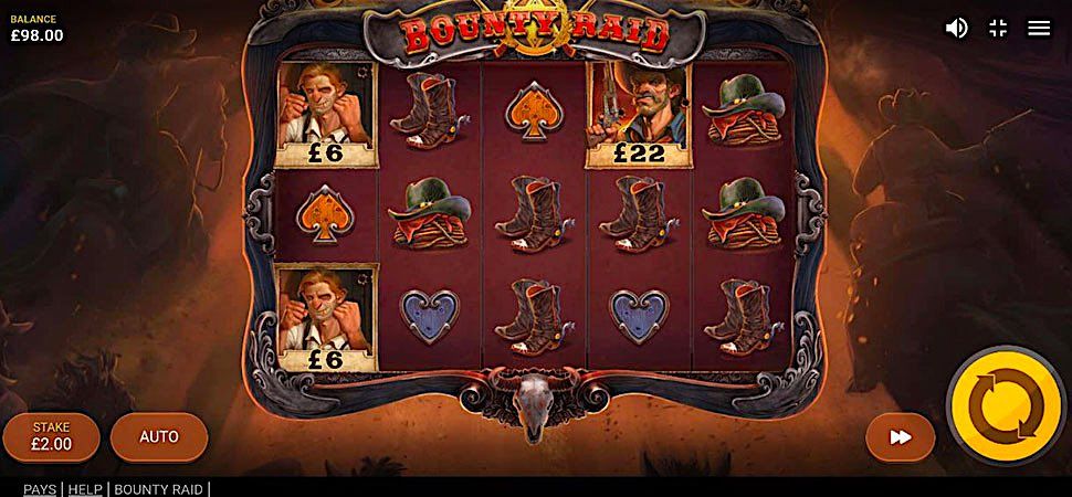 Bounty Raid slot mobile