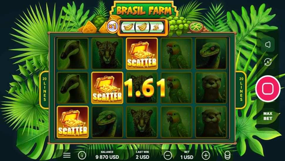 Brasil Farm slot - feature