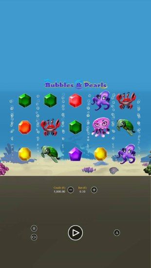 Bubbles & Pearls slot mobile