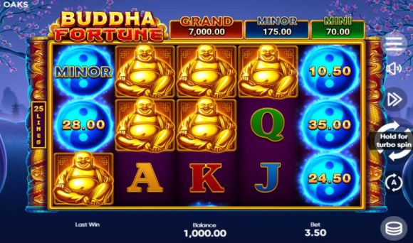Buddha Fortune Hold and Win 