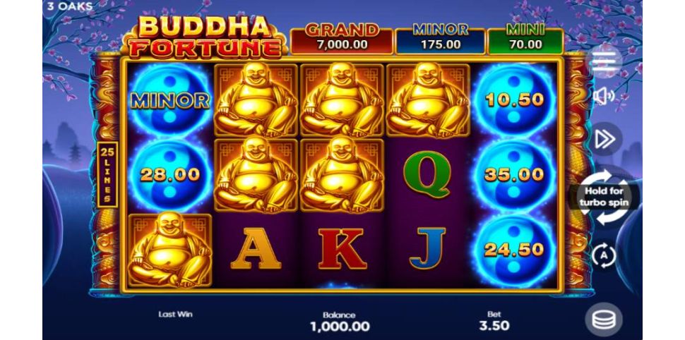 Buddha Fortune Hold and Win 