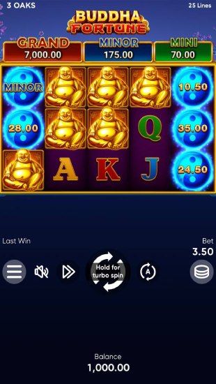 Buddha Fortune Hold and Win slot mobile