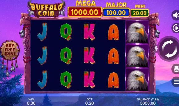 Buffalo Coin Hold the Spin