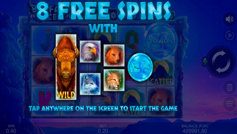 Buffalo Ice Hold the Spin slot Free Spins Round