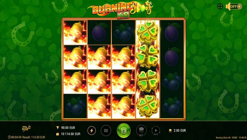 Burning Slots 40 Slot - Expanding Wilds