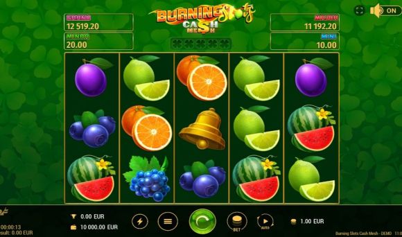 Burning Slots Cash Mesh