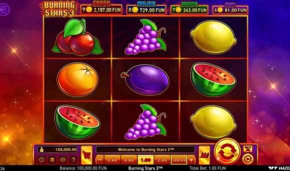 Burning Stars 3 Hold the Jackpot